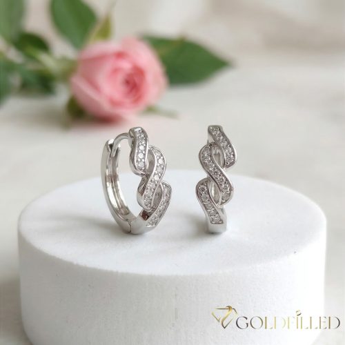 Goldfilled Antiallergén Fülbevaló 16mm