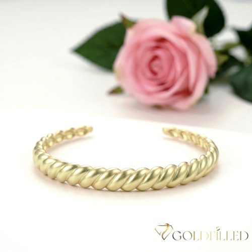 Goldfilled Antiallergén Karperec 4-10mm szín 14K Átmérő 60mm