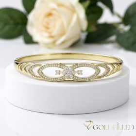   Goldfilled Antiallergén Karperec 4-10mm szín 14K Átmérő 60mm ( Nyitható )