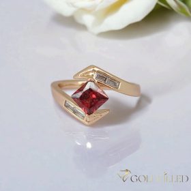   "Goldfilled" antiallergén gyűrű, különböző méretekben 18K színű