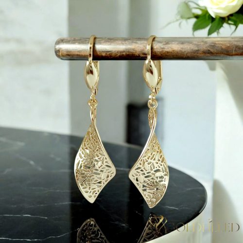 Goldfilled Antiallergenic Earrings 50mm 14K Color