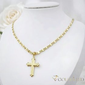   Goldfilled Antiallergén Nyaklánc 55cm/4mm +Medál 14K Szín