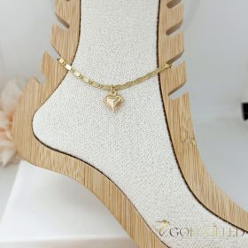 Goldfilled Anklet 29cm/2,5mm Color 14K