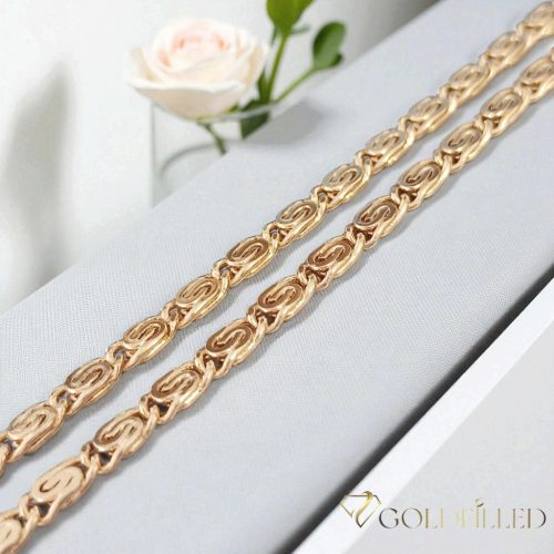 Goldfilled Antiallergén Nyaklánc 45cm/4mm 18K szin
