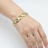Goldfilled Antiallergén Karkötő 17,5 cm/14mm 14K színű