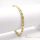 Goldfilled Antiallergén Karkötő 17cm/5mm 14K színű