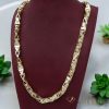 Goldfilled Antiallergén Luxus Barakka Nyaklánc 70cm Hosszú és 11mm Széles  (150g)  Szín 14K Multikolor