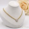 Goldfilled Antiallergén Luxury Nyaklánc 45-50cm Hosszú és 5 mm Széles  Szín  14K