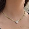 Goldfilled Antiallergén Luxury Nyaklánc 45-50cm Hosszú és 5 mm Széles  Szín  14K