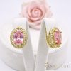 Goldfilled Antiallergén Fülbevaló 18mm 14K szín