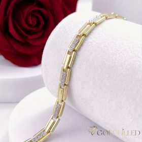   Goldfilled Antiallergén Karkötő több féle méretben Szélessége: 7 mm 14K szín
