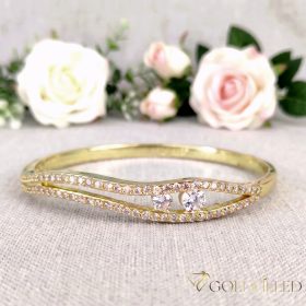   Goldfilled Antiallergén Karperec 7-4mm szín 14K Átmérő 57mm ( Nyitható )