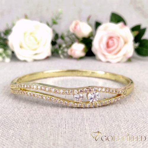Goldfilled Antiallergén Karperec 7-4mm szín 14K Átmérő 57mm ( Nyitható )