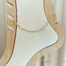 Goldfilled Anklet 29cm/3mm Color 14K