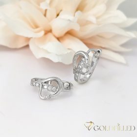 Goldfilled Antiallergén Fülbevaló 18mm	