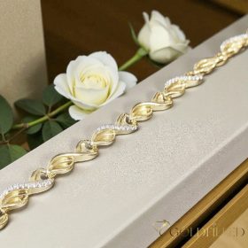   Goldfilled Antiallergén Karkötő több féle méretben Szélessége  6 mm 14K szín