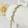 Goldfilled Antiallergén Exkluzív Nyakék Több Féle Méretben 8 mm Széles 14K Szín Multicolor 