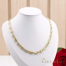   Goldfilled Antiallergén Exkluzív Nyakék Több Féle Méretben 7 mm Széles 14K Szín Multicolor 