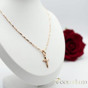   Goldfilled Antiallergén Nyaklánc 45cm/1mm +Medál 18K Szín