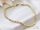 Goldfilled Antiallergén Karkötő 19 cm /3mm 14K színű