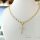 Goldfilled Antiallergenic Necklace 50 cm/ 4 mm + Pendant 18K color