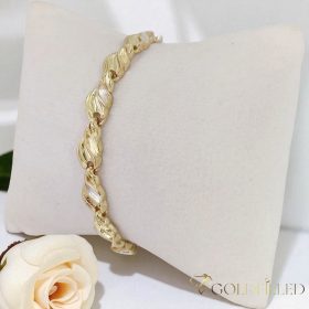   Goldfilled Antiallergén Karkötő több féle méretben Szélessége: 7 mm 14K szín