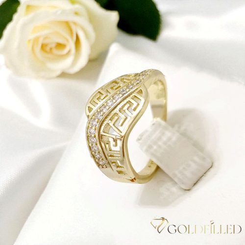 Goldfilled Antiallergenic Ring, available in different sizes 14K color