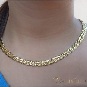   Goldfilled Antiallergén Luxury Nyakék 60cm Hosszú és 7mm  Széles  Szín 14K