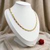 Goldfilled Antiallergén Nyaklánc  50cm Hosszú és 5,2 mm Széles  Szín 14K