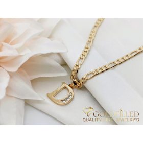 Goldfilled Antiallergén Nyaklánc 50cm/3,8mm 18K Szín	 