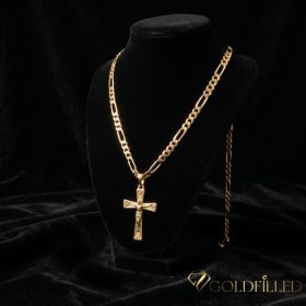   Goldfilled Antiallergén Nyaklánc 50cm/4mm +Medál 18K Szín