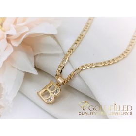 Goldfilled Antiallergén Nyaklánc 50cm/3,8mm 18K Szín	 