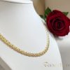 Goldfilled Antiallergén Luxury Nyakék 45cm Hosszú és 6mm  Széles  Szín 14K