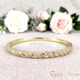   Goldfilled Antiallergén Karperec 6mm szín 14K Átmérő 60mm ( Nyitható )