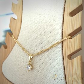 Goldfilled Anklet 29cm/2mm Color 14K