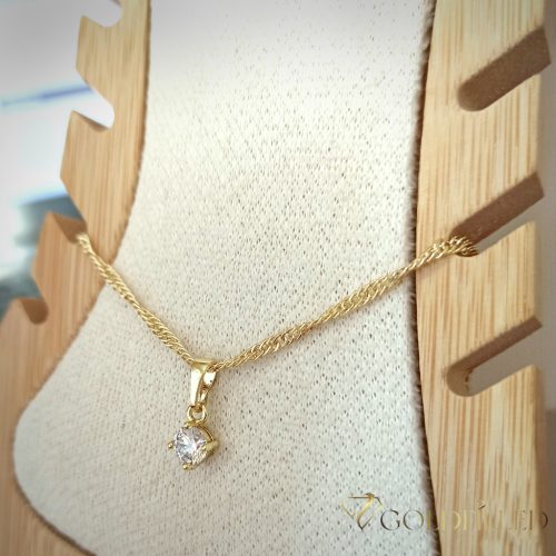 Goldfilled Bokalánc 29cm/2mm 14K szín