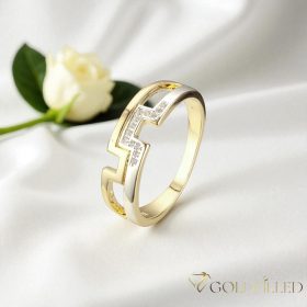   "Goldfilled" antiallergén gyűrű, különböző méretekben 14K színű