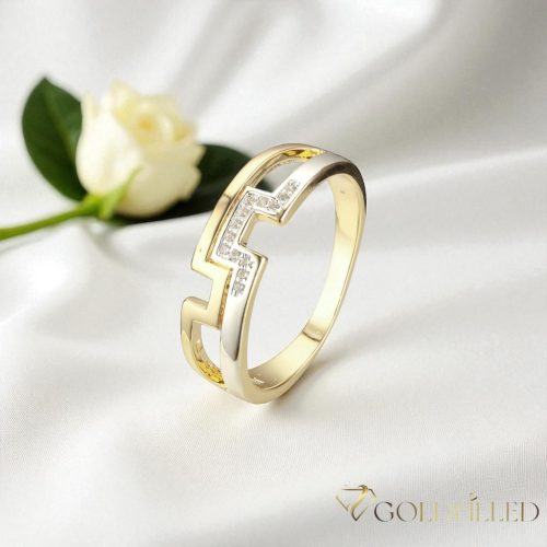 Goldfilled Antiallergenic Ring, available in different sizes 14K color