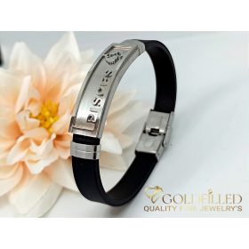 Horoszkóp karkötő rozsdamentes acélból