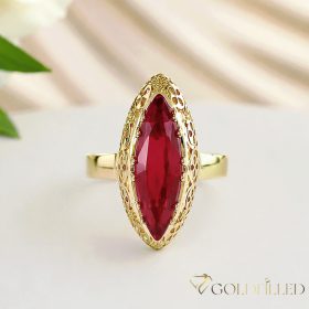   "Goldfilled" antiallergén gyűrű, különböző méretekben 14K színű