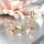 Goldfilled Antiallergén Fülbevaló 19mm 14K szín