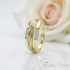 "Goldfilled" antiallergén gyűrű, különböző méretekben 14K színű