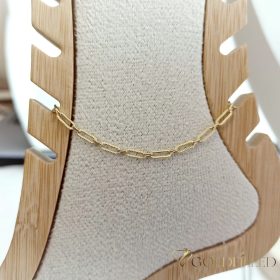 Goldfilled Anklet 29cm/3mm Color 14K