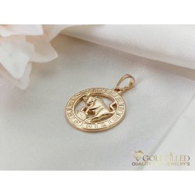 Goldfilled Antiallergén Medál 28mm 18K szín