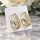 Goldfilled Antiallergén Fülbevaló 17 mm 14K szín