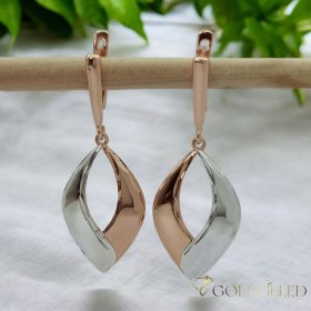   Goldfilled Antiallergén Fülbevaló 50mm 18K szín Multikolor 