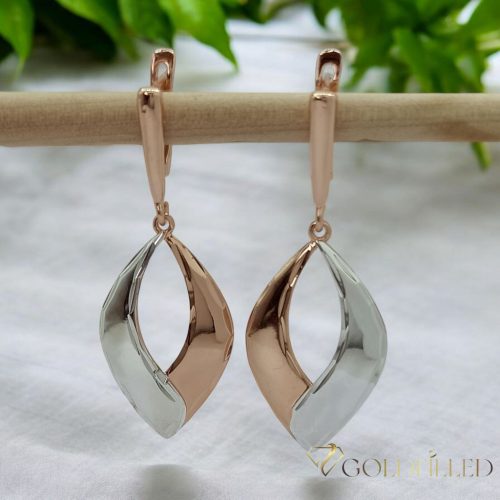 Goldfilled Antiallergenic Earrings 50mm 18K Color  & "Multicolor"