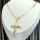 Goldfilled Antiallergenic Necklace 65cm/4mm + Pendant 18K color