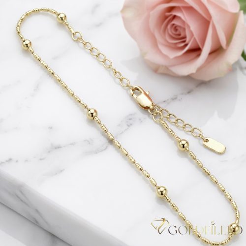 Goldfilled Bokalánc Max. 27cm14K szín