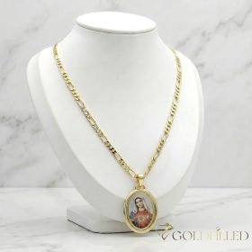   Goldfilled Antiallergén Nyaklánc 50cm/3,5mm +Medál 14K Szín